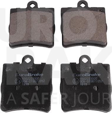 Eurobrake 5502223335 - Komplet Pločica, disk-kočnica www.molydon.hr