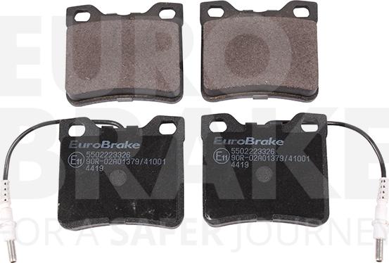 Eurobrake 5502223326 - Komplet Pločica, disk-kočnica www.molydon.hr