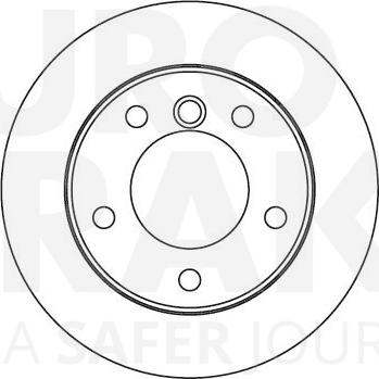 Eurobrake 5815203378 - Kočioni disk www.molydon.hr