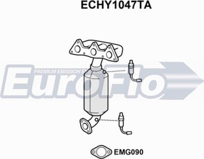 EuroFlo ECHY1047TA - Katalizator www.molydon.hr