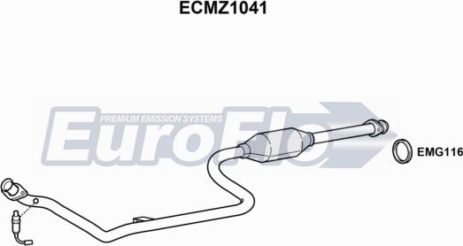 EuroFlo ECMZ1041 - Katalizator www.molydon.hr