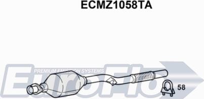 EuroFlo ECMZ1058TA - Katalizator www.molydon.hr