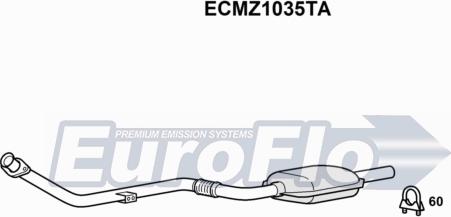 EuroFlo ECMZ1035TA - Katalizator www.molydon.hr