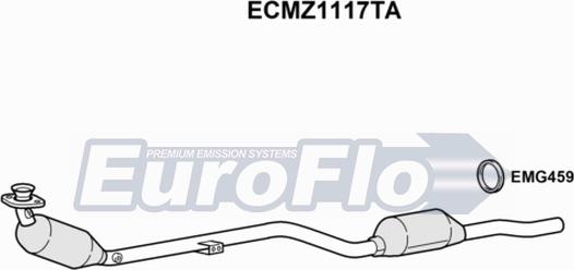 EuroFlo ECMZ1117TA - Katalizator www.molydon.hr