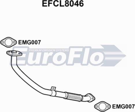 EuroFlo EFCL8046 - Ispušna cijev www.molydon.hr