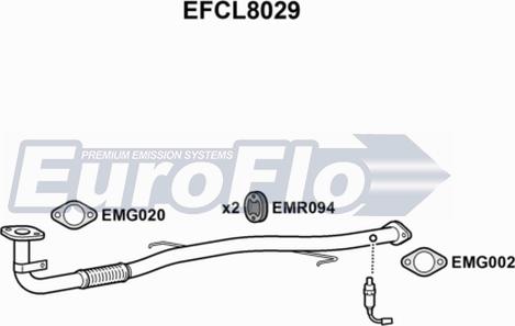 EuroFlo EFCL8029 - Ispušna cijev www.molydon.hr