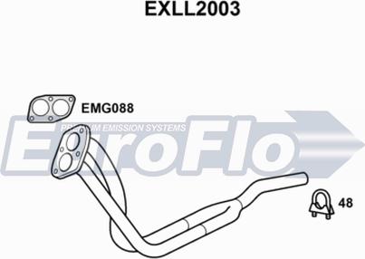 EuroFlo EXLL2003 - Ispušna cijev www.molydon.hr