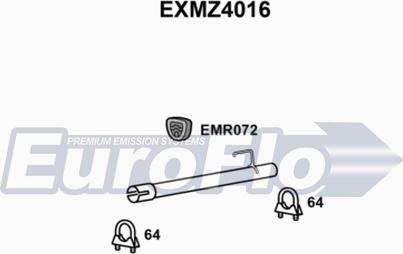 EuroFlo EXMZ4016 - Ispušna cijev www.molydon.hr