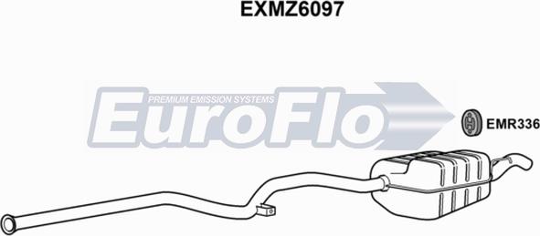 EuroFlo EXMZ6097 - Zadnji Ispušni lonac www.molydon.hr
