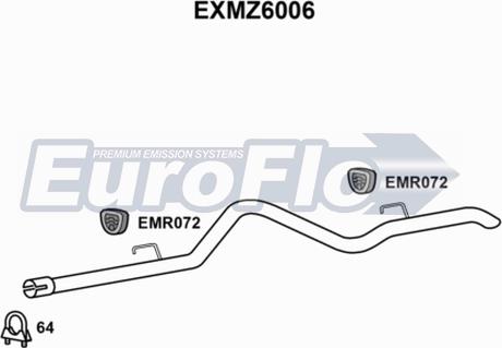 EuroFlo EXMZ6006 - Maska izlazne Cijevi www.molydon.hr