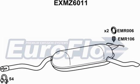 EuroFlo EXMZ6011 - Zadnji Ispušni lonac www.molydon.hr