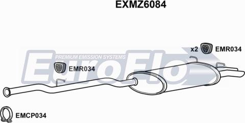 EuroFlo EXMZ6084 - Zadnji Ispušni lonac www.molydon.hr