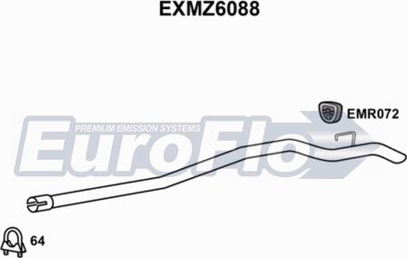 EuroFlo EXMZ6088 - Maska izlazne Cijevi www.molydon.hr