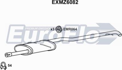 EuroFlo EXMZ6082 - Zadnji Ispušni lonac www.molydon.hr