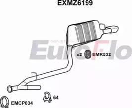 EuroFlo EXMZ6199 - Zadnji Ispušni lonac www.molydon.hr