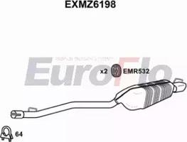 EuroFlo EXMZ6198 - Zadnji Ispušni lonac www.molydon.hr