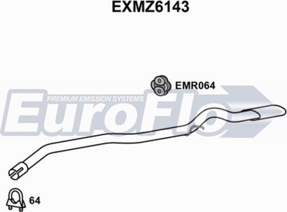 EuroFlo EXMZ6143 - Maska izlazne Cijevi www.molydon.hr