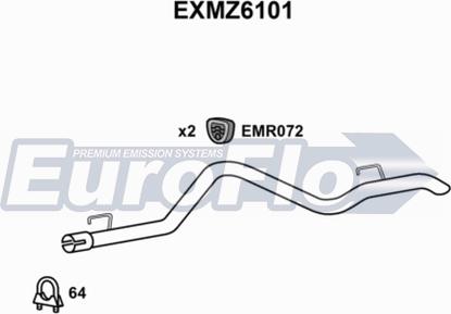 EuroFlo EXMZ6101 - Maska izlazne Cijevi www.molydon.hr