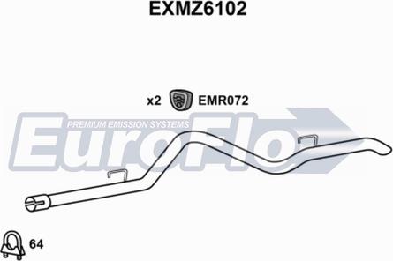 EuroFlo EXMZ6102 - Maska izlazne Cijevi www.molydon.hr