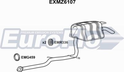 EuroFlo EXMZ6107 - Zadnji Ispušni lonac www.molydon.hr