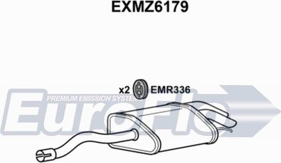 EuroFlo EXMZ6179 - Zadnji Ispušni lonac www.molydon.hr