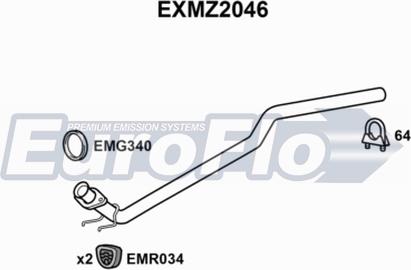 EuroFlo EXMZ2046 - Ispušna cijev www.molydon.hr