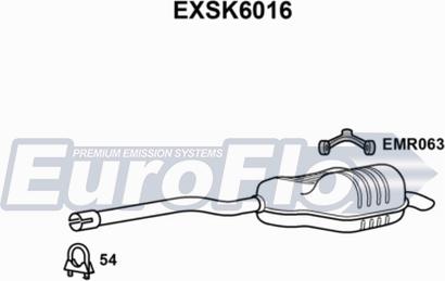 EuroFlo EXSK6016 - Zadnji Ispušni lonac www.molydon.hr
