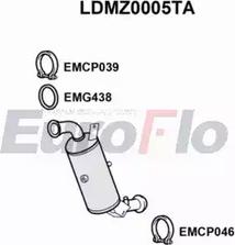 EuroFlo LDMZ0005TA - DPF filter, filter čestica www.molydon.hr