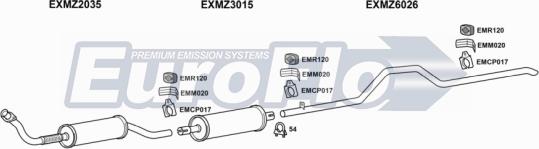 EuroFlo MZ30724D 7001C - Ispušni sistem www.molydon.hr