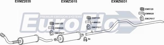 EuroFlo MZ30724D 7001E - Ispušni sistem www.molydon.hr