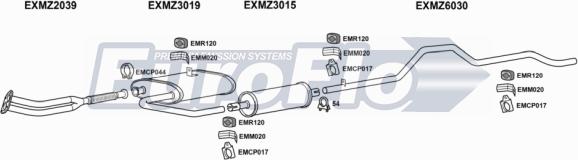 EuroFlo MZ31023 7004A - Ispušni sistem www.molydon.hr