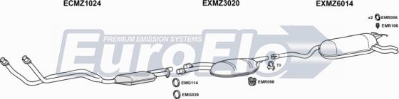 EuroFlo MZ32032 5001 - Ispušni sistem www.molydon.hr