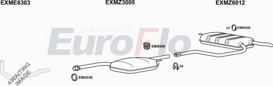 EuroFlo MZ20020 0301LHD - Ispušni sistem www.molydon.hr