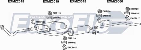 EuroFlo MZ20823D 7001B - Ispušni sistem www.molydon.hr