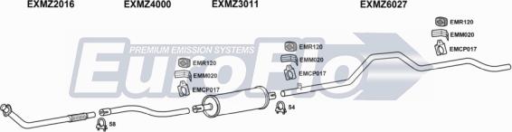 EuroFlo MZ20823D 7001C - Ispušni sistem www.molydon.hr