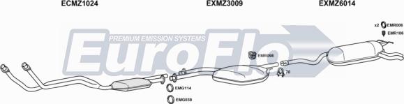 EuroFlo MZ28028 2001 - Ispušni sistem www.molydon.hr