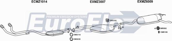 EuroFlo MZ22022 2001 - Ispušni sistem www.molydon.hr
