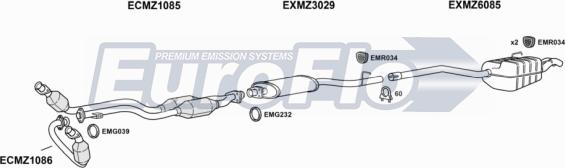 EuroFlo MZC2424 3001B - Ispušni sistem www.molydon.hr