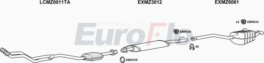 EuroFlo MZC2020 0202LHD - Ispušni sistem www.molydon.hr