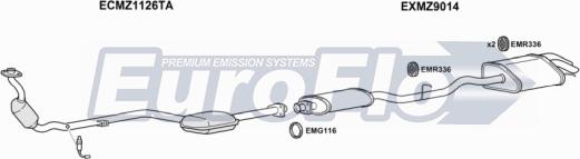 EuroFlo MZC2318 2001A - Ispušni sistem www.molydon.hr