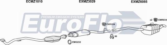 EuroFlo MZC2323 3004E - Ispušni sistem www.molydon.hr