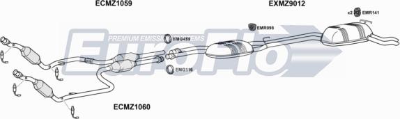 EuroFlo MZE3232 2008B - Ispušni sistem www.molydon.hr