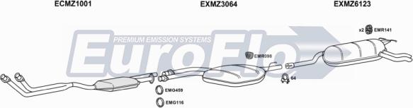 EuroFlo MZE2828 2008A - Ispušni sistem www.molydon.hr
