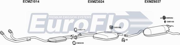 EuroFlo MZE2222 4001 - Ispušni sistem www.molydon.hr