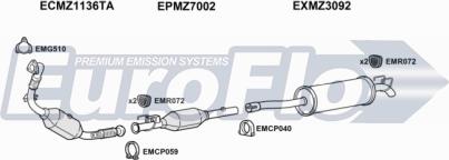 EuroFlo MZSPR30D 7004E01 - Ispušni sistem www.molydon.hr