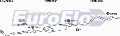 EuroFlo MZSPR29D 7001C - Ispušni sistem www.molydon.hr