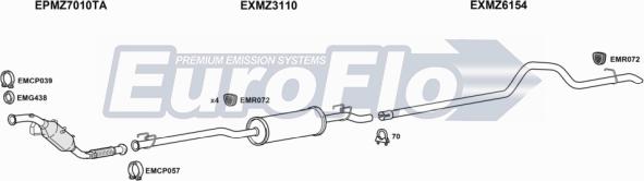 EuroFlo MZSPR21D 9067E - Ispušni sistem www.molydon.hr