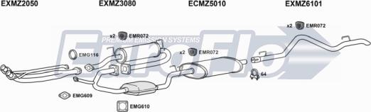 EuroFlo MZSPR23 7001C - Ispušni sistem www.molydon.hr