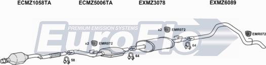 EuroFlo MZSPR22D 9004A19 - Ispušni sistem www.molydon.hr