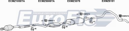 EuroFlo MZSPR22D 9004A15 - Ispušni sistem www.molydon.hr